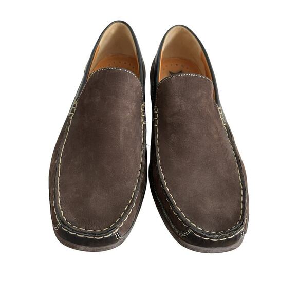 Mephisto Mens Baduard Brown Loafer Leather Slip On Size 10 Brown Grandpacore - Picture 4 of 11